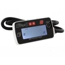 INDICATORE LIVELLO BENZINA STAGE6, LCD MINI, 100/160 OHM, BIANCO